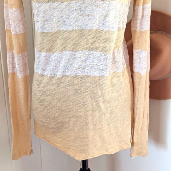 ATM Anthony Thomas Melillo Stripe Top Quiet Luxury Preppy Light Academia XS - Picture 5 of 12